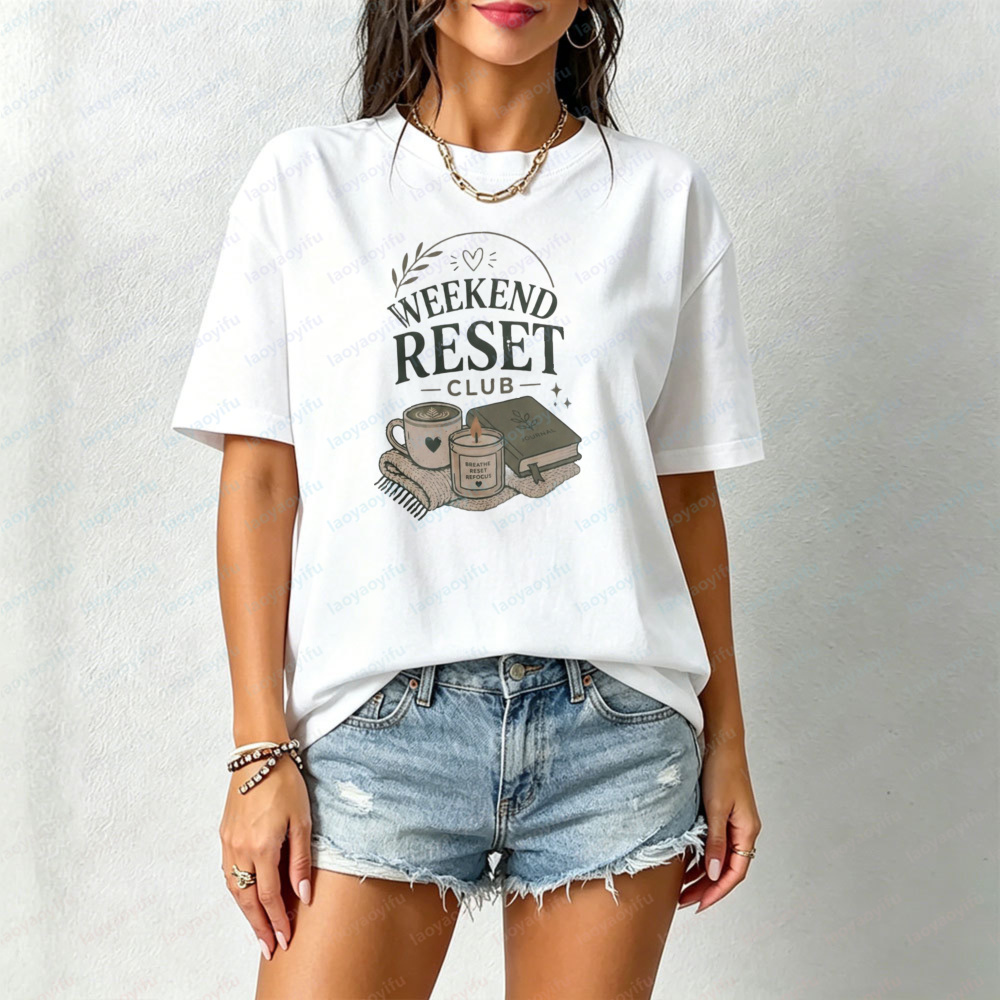 Weekend Reset Club T-Shirt Sel - огляд і ціна Your Health Wellness