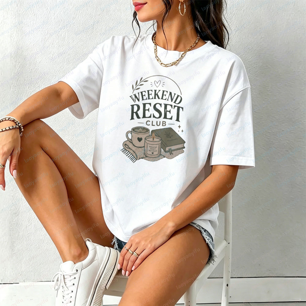 Weekend Reset Club T-Shirt Sel - огляд і ціна Your Health Wellness