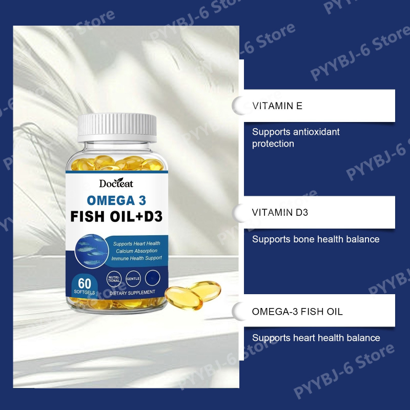 Omega-3 Fish Oil Supports Card - огляд і ціна Wellness Health Nutrition