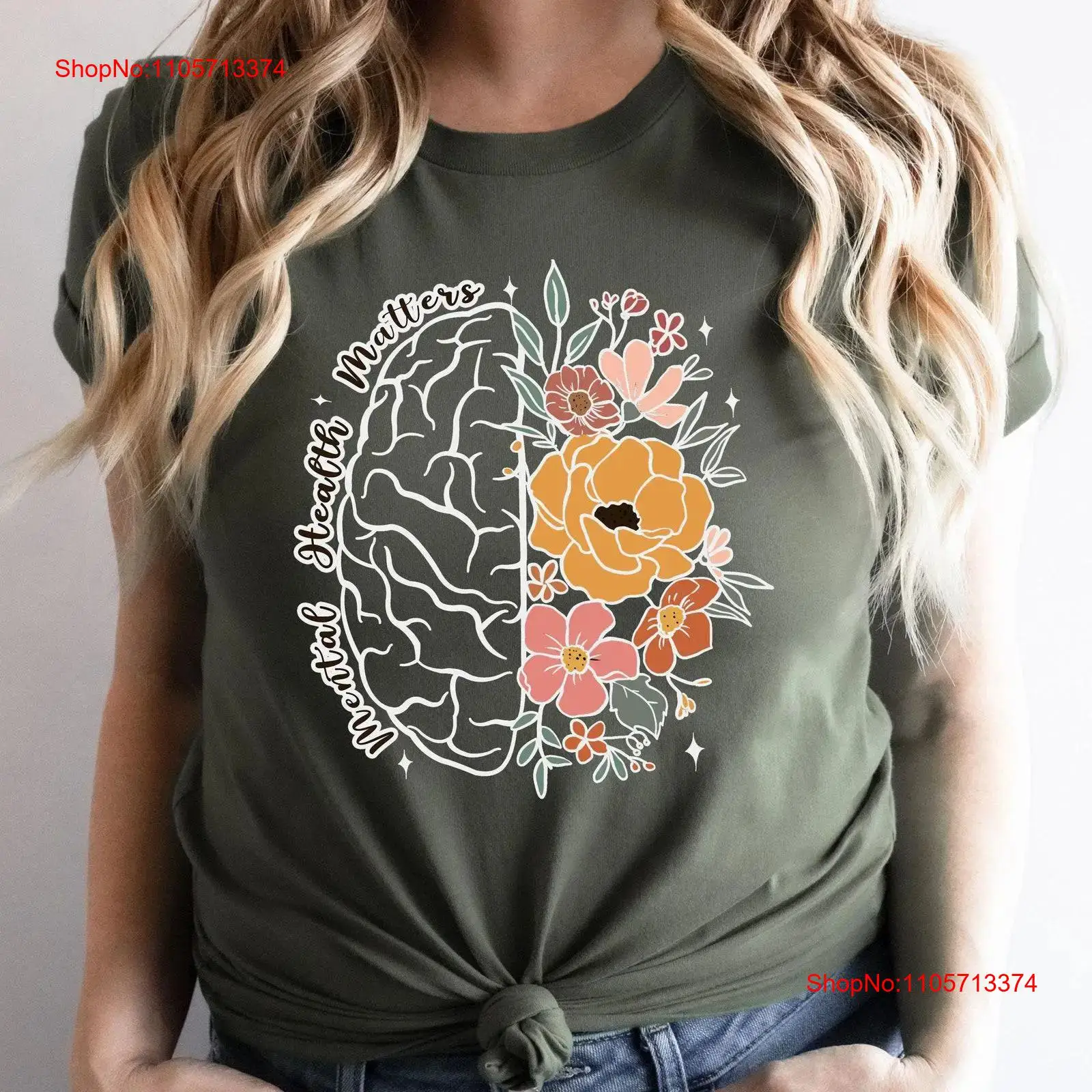 Mental Health Matters T Shirt  - огляд і ціна Your Health Wellness